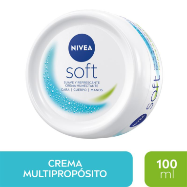 Crema Hidratante Intensiva Nivea Soft x100 ml