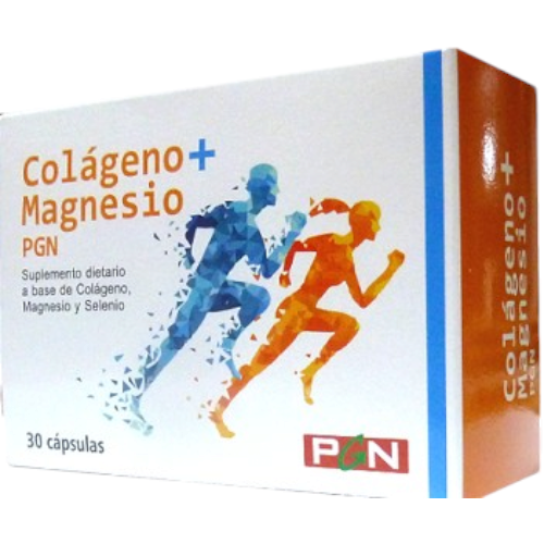Colágeno + Magnesio PGN caja x 30 caps